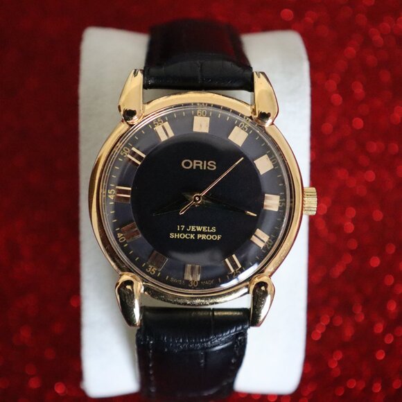 Vintage Oris AM044 Swiss-made, professionally refurbished: 17‑Jewel Manual Wind - Picture 6 of 9